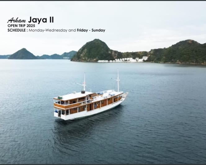 Share Komodo trip 3 days 2 night ,flores- klm Arham jaya