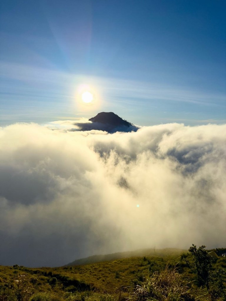 Rinjani trekking summit,Lombok - best view from the summit 