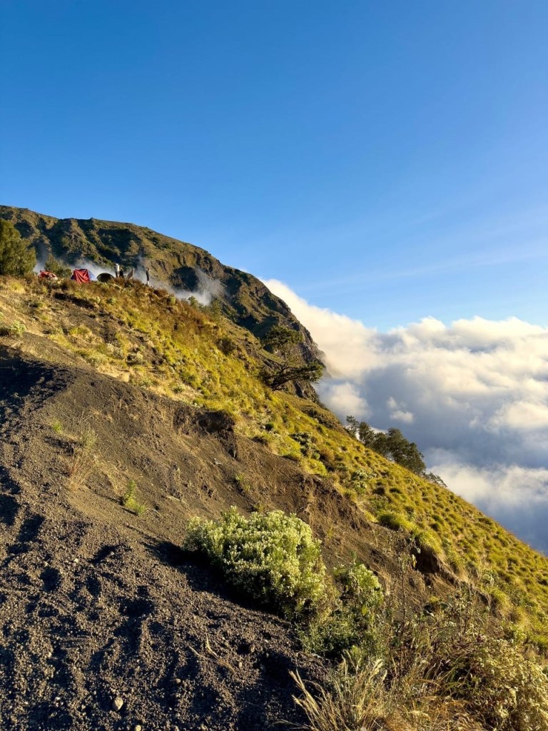Mount rinjani,Lombok - one of Indonesia’s highest mountains