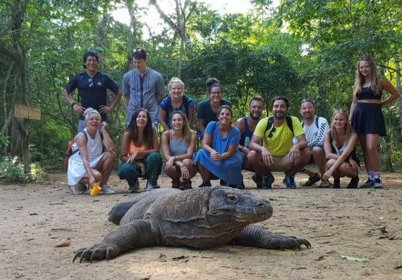 Rinca island,Flores, Indonesia - second habitat for Komodo dragons 