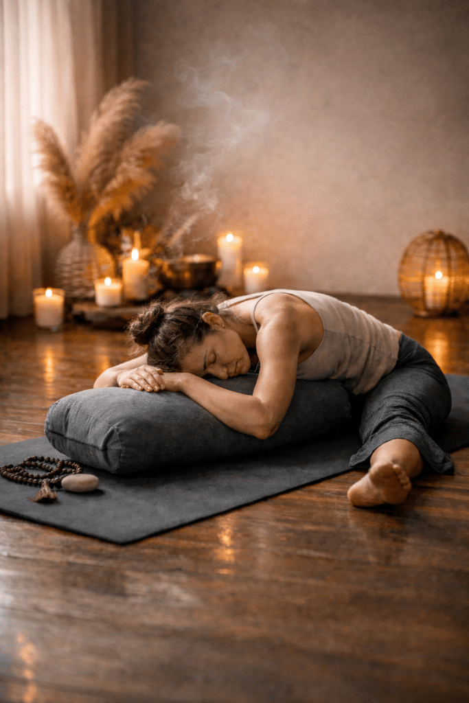 Yoga class in lombok