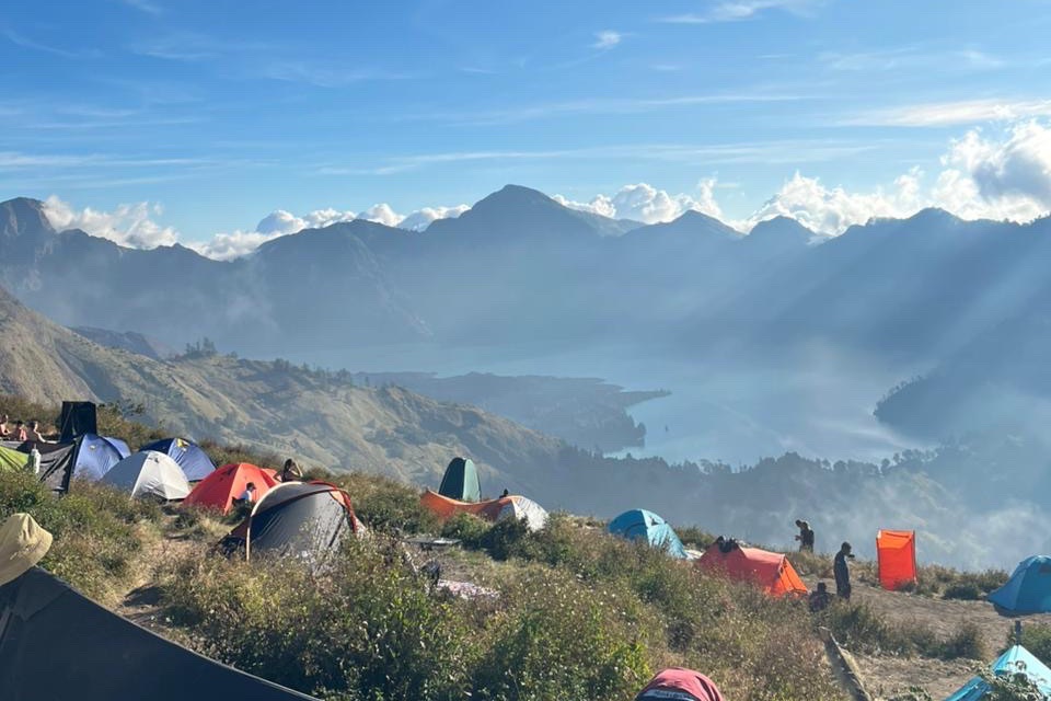 L’ascension du mont Rinjani 2 jour 1 nuits jusqu’à sommets,Lombok-Sembalun
