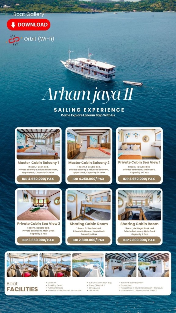 Komodo island tour 3D2N adventure from Labuan bajo,Flores -Indonesia 