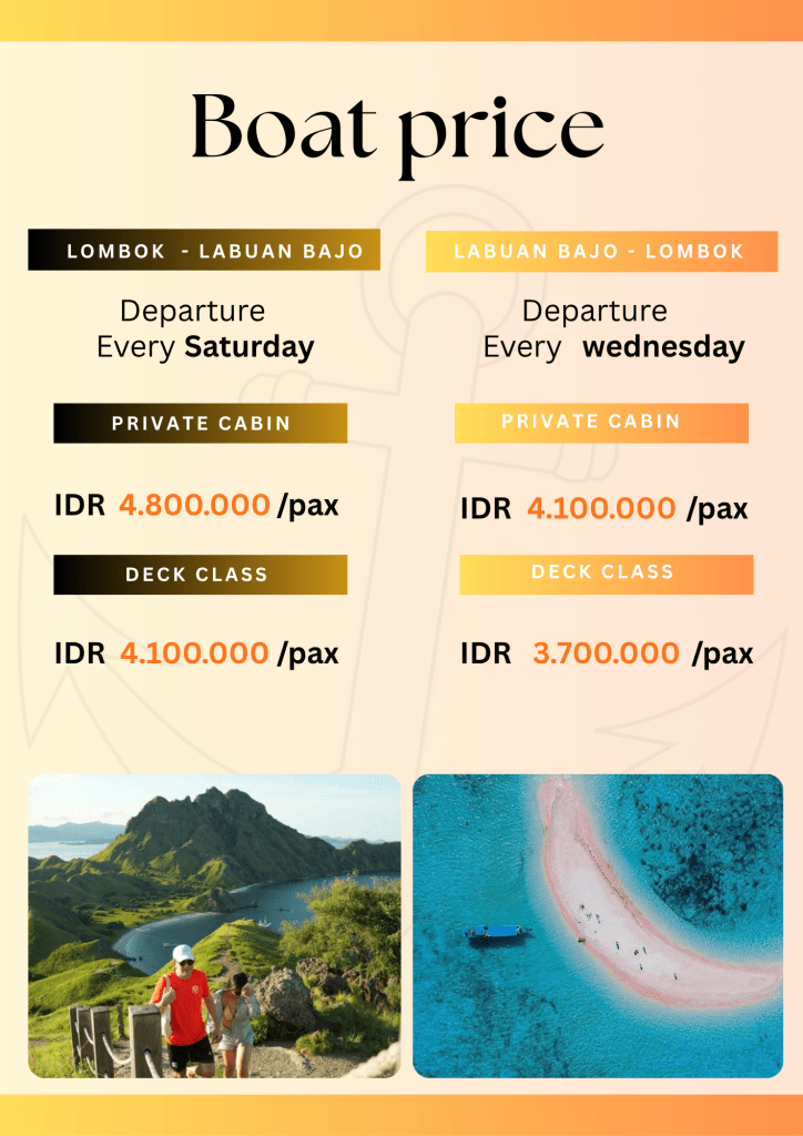 The cheapest way to Komodo island from Lombok,Labuan bajo - Indonesia