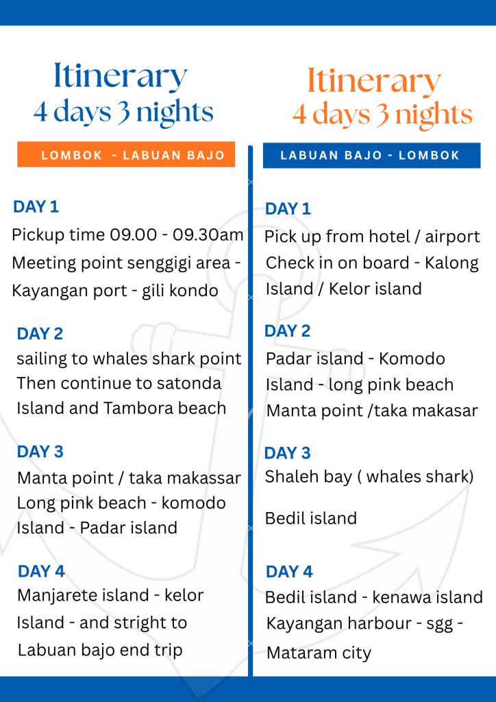 Best Komodo island tour package 4days 3 nights on Makkadina cruise,Lombok,Flores -Indonesia 