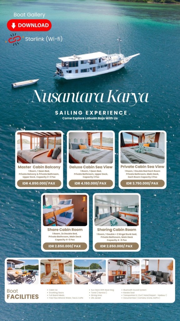 Explore Komodo national park 3 days tour from Labuan bajo,Flores-Indonesia 